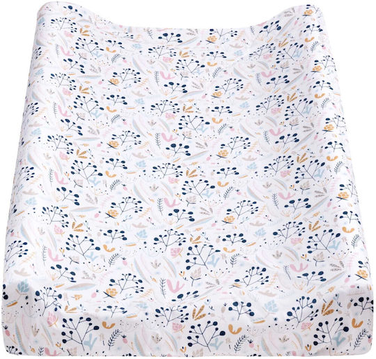 Jukki Changing Pad Cover made of Fabric Soft Meadow 50x70cm