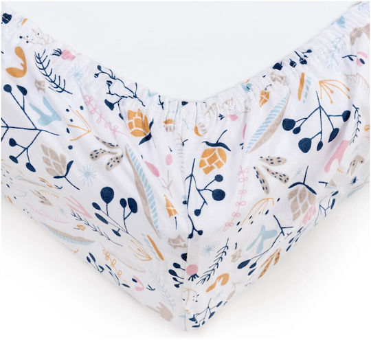 Jukki Changing Pad Cover made of Fabric Soft Meadow 50x70cm