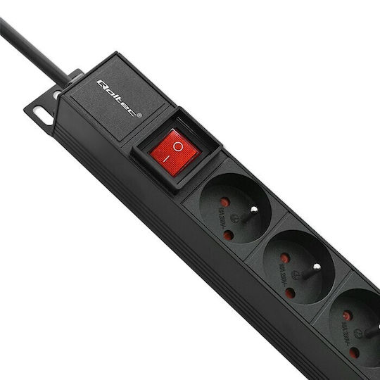 Qoltec Aluminum Pdu Rack 16a 16 X French Vertical 1.8m Translation Qoltec Aluminum Power Distribution Unit Rack 16a 16 X French Outlets Vertical 1.8m