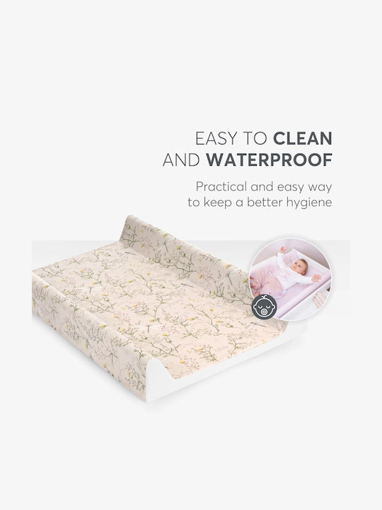 Kikka Boo Soft Changing Pad with Cover Secret Garden made of Plastic Beige 50x80cm
