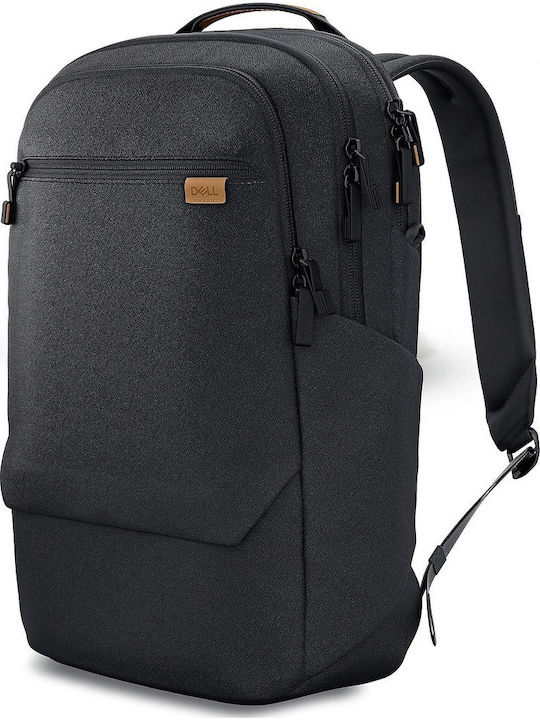 Dell Ecoloop Premier Laptop Backpack Up To 16" 40.64cm Nylex Lining Scratch Protection Waterproof 6 Pockets Black