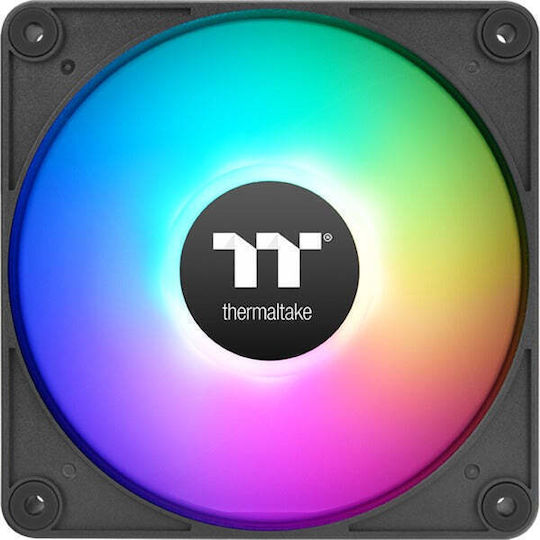 Thermaltake CT120 EX Ventilator Pentru Carcasă Cu Lamă Inversată (2000rpm / 65.82cfm) Cu Iluminare ARGB Și Conexiune 3-Pin / 4-Pin PWM 3 Buc