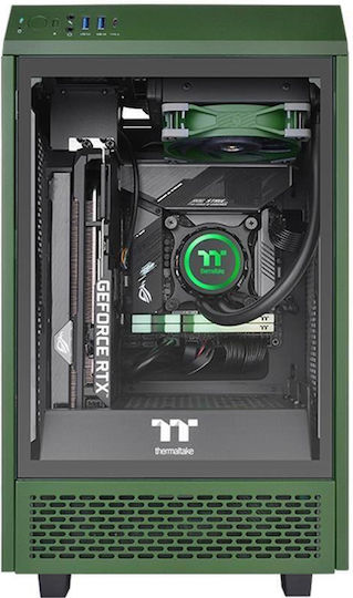 Thermaltake Toughfan 12 Racing Green High Static Pressure Case Fans 120mm (2000rpm / 58.35cfm) Without LEDs Lighting and Connection 4-Pin PWM Green