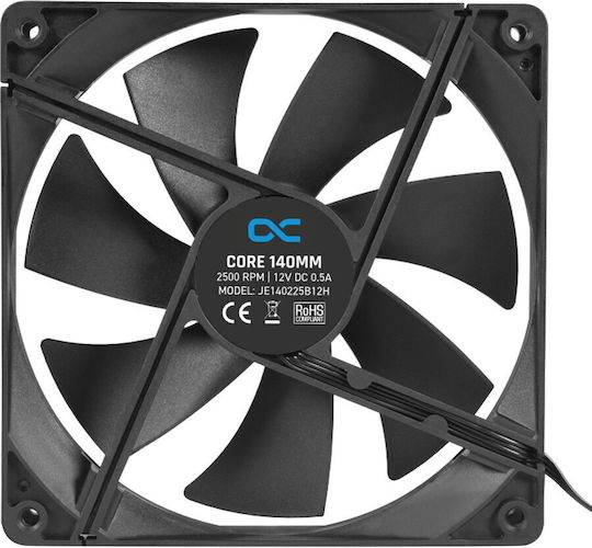 Alphacool 24846 Ventilator Pentru Carcasă 140mm (2500rpm / 115.56cfm) Fără Iluminare LED