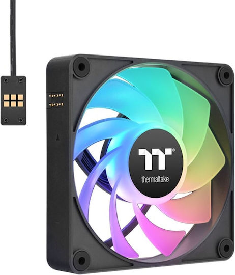 Thermaltake CT140 EX Reverse Blade Case Fan (1800rpm / 94.95cfm) with ARGB Lighting and 3-Pin / 4-Pin PWM Connection 3pcs