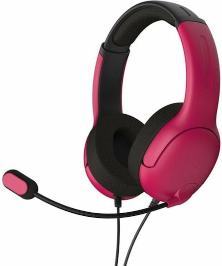 PDP Airlite On Ear Căști Gaming Cu Conectivitate 3,5 Mm Roșu Pentru PC / PS4 / PS5
