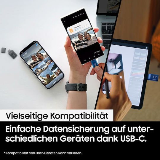 Samsung 512ГБ USB 2.0 Стик Сив