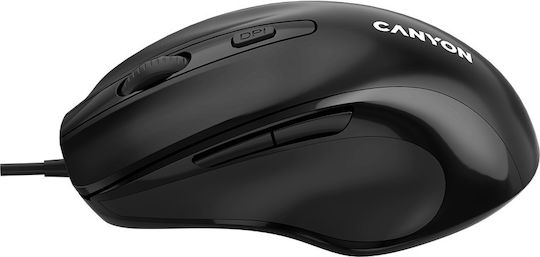 Canyon M-6 Verkabelt Maus Schwarz