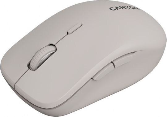 Canyon MW-12 Безжичен Bluetooth Мишка Бежов
