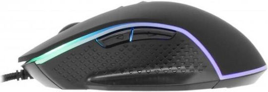 White Shark Gareth RGB Gaming Ποντίκι 6400 DPI Μαύρο