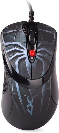 A4Tech XL-747H Laser Gaming Ποντίκι 3600 DPI Μαύρο