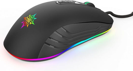 Inca IMG-348 RGB Gaming Gaming Maus 3200 DPI Schwarz