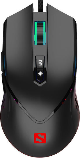 Sandberg Azazinator Mouse 6400 RGB Gaming Mouse 6400 DPI Negru
