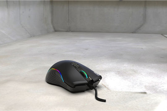 Inca IMG-GT15 RGB Геймърска Мишка 4800 DPI Черен