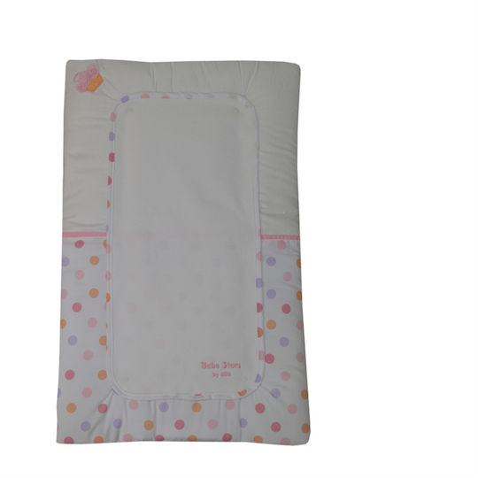 Bebe Stars Soft Changing Pad Cupcake Alb 48x80cm