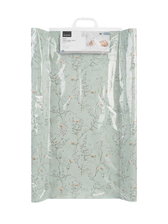 Kikka Boo Soft Changing Pad with Cover Secret Garden made of Plastic Secret Garden Green 50x80cm