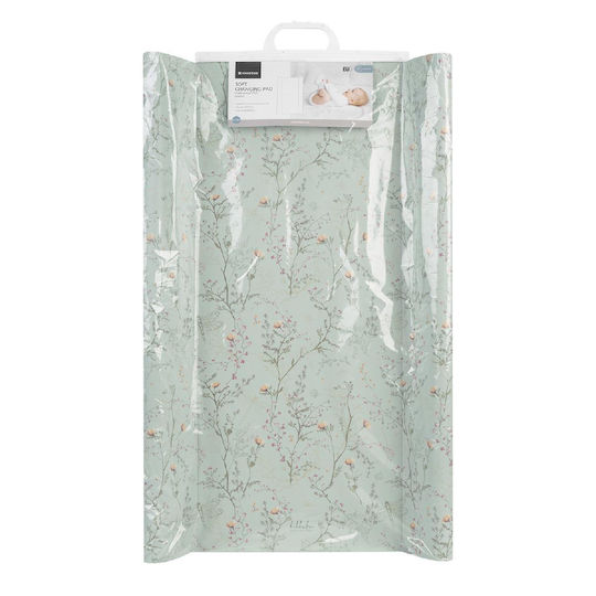 Kikka Boo Мека подложка за смяна с Калъф Secret Garden от Пластмаса Secret Garden Green 50x80см