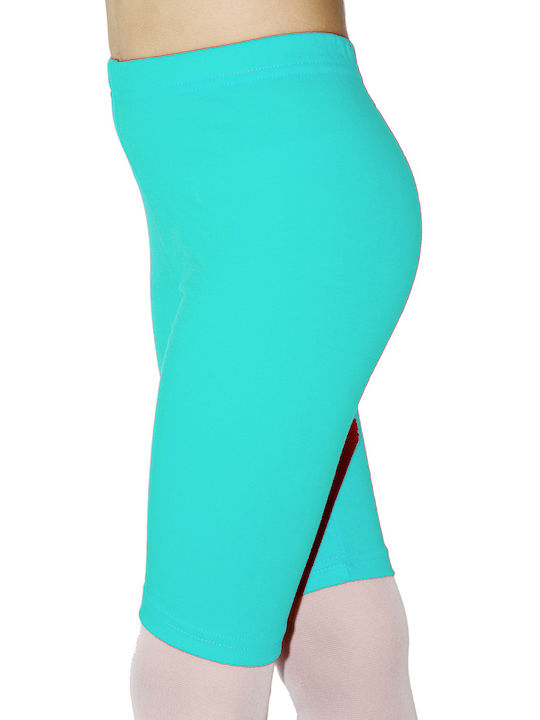 Cycling Cotton Lycra Leggings Greek Fuchsia