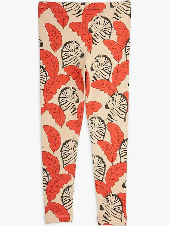 Παιδικο Κολαν Zebras Aop Leggings 2223012342 Red