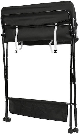 Weiche Wickelauflage aus Stoff Black