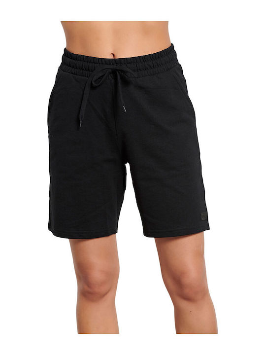 Women's Sporty Bermuda Shorts Black