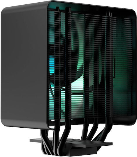 APNX AP1-V CPU Cooling Fan with ARGB for AM4/AM5/1200/115x/1700 Socket White