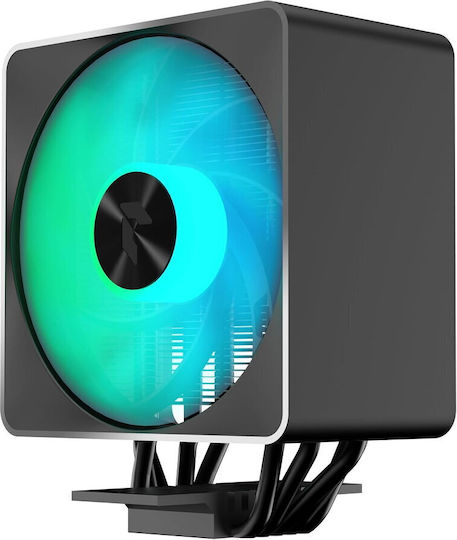 APNX AP1-V CPU Cooling Fan with ARGB for AM4/AM5/1200/115x/1700 Socket White