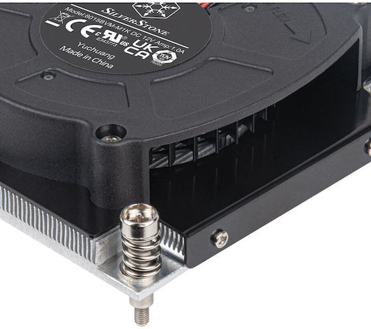 Silverstone XE01-1700A Ψύκτρα Επεξεργαστή Low Profile για Socket 1700
