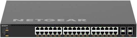 NetGear M4350-36X4V Managed L3 Switch με 36 Θύρες Gigabit (10Gbps) Ethernet και 4 SFP Θύρες