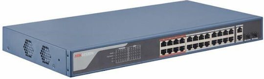 Hikvision DS-3E1326P-EI(B) Managed L2 PoE+ Switch with 24 Ethernet Ports