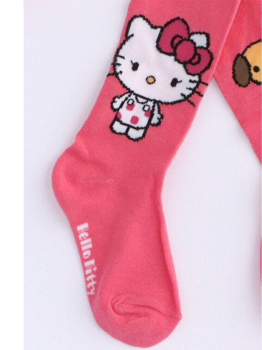 Hello Kitty Παιδικό Καλσόν Hk 52 36 2233 Ροζ-κοραλι