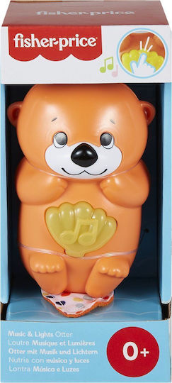 Fisher Price Pendant Toy for Car with Music Otter for 0++ Months HHT05