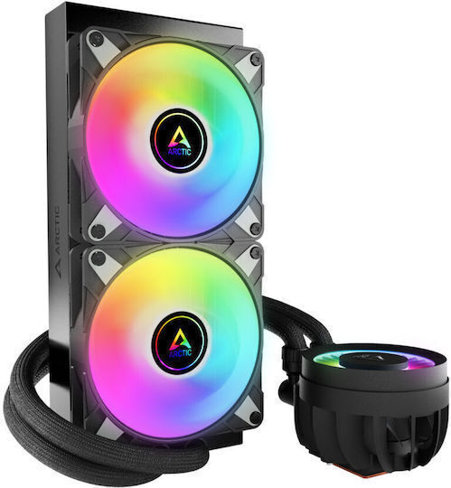 Arctic Freezer III Pro 240 AIO CPU Water Cooling with 2 120mm Fans and ARGB Lighting