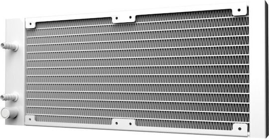 Alpenfoehn Gletscherwasser 240 ARGB Υδρόψυξη AIO CPU με 2 Ανεμιστήρες 120mm Λευκή