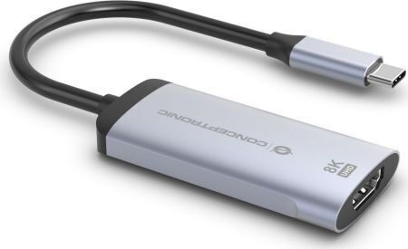 Conceptronic Μετατροπέας USB-C male σε HDMI female Γκρι 1τμχ ABBY23G