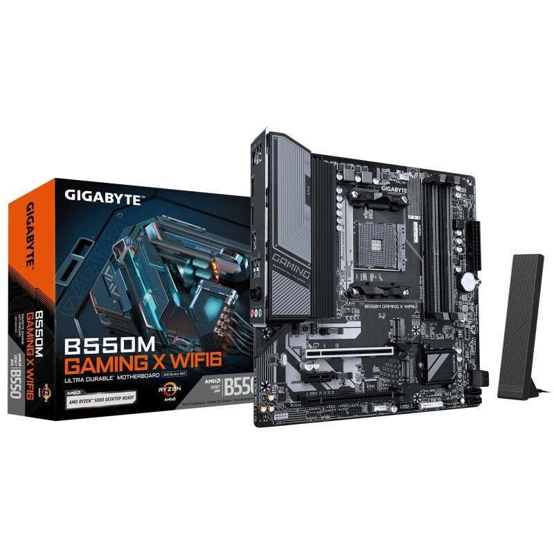 Gigabyte Gaming X WIFI6 B550 Motherboard Micro ATX με AMD AM4 Socket