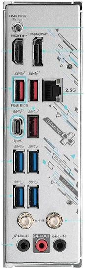 MSI B650M Gaming Plus WIFI Motherboard Micro ATX με AMD AM5 Socket 7E24-001R