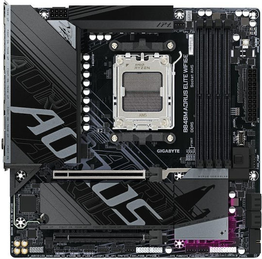 Gigabyte B840M Aorus Elite WIFI6E Motherboard Micro ATX με AMD AM5 Socket