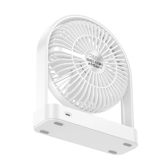Hoco USB Fan 9W White HX65