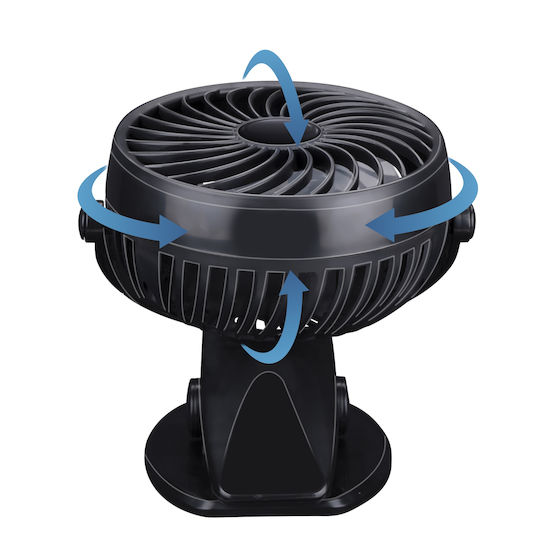 ArteLibre Portable Fan Ανεμιστηράκι Μαύρο