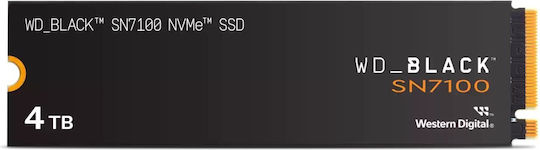 Western Digital SN7100 SSD 4TB M.2 Type With PCI Express 4.0 Connection PS5 Compatible WDS400T4X0E