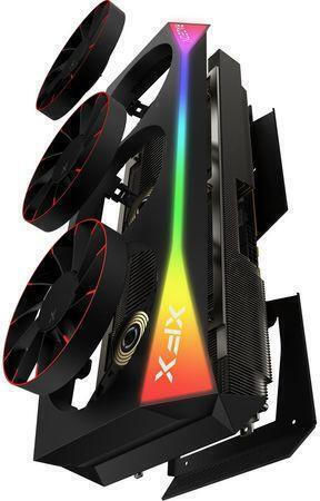 XFX Radeon RX 9070 XT 16GB GDDR6 Mercury OC Magnetische Luft Edition RGB Grafikkarte