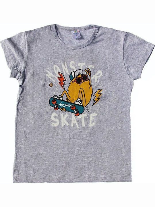 Kids Summer Gray Pajama 2021304 Gray