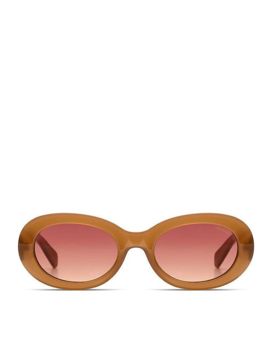 Komono Luna Unisex Sunglasses with Horn-Rimmed Frame Sahara KOM-S11276