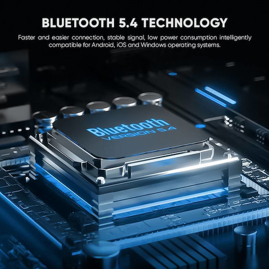 Sonic Gear Airphone 6 Kabellose Bluetooth Über Ohr Kopfhörer mit 10 Stunden Betriebszeit Azurite