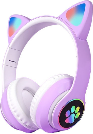 ST-23M Fără fir Bluetooth On Ear Căști cu 8 ore de Funcționare Violet