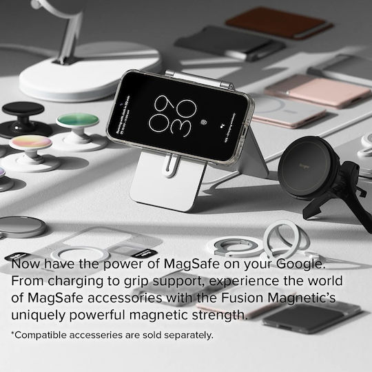 Ringke Fusion Magsafe Back Cover Σιλικόνης Διάφανο (Google Pixel 9 Pro XL)