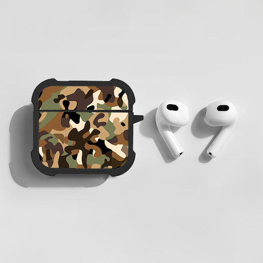 Sonique Camouflage Army Series Калъф в Кафяв цвят за Apple AirPods 4