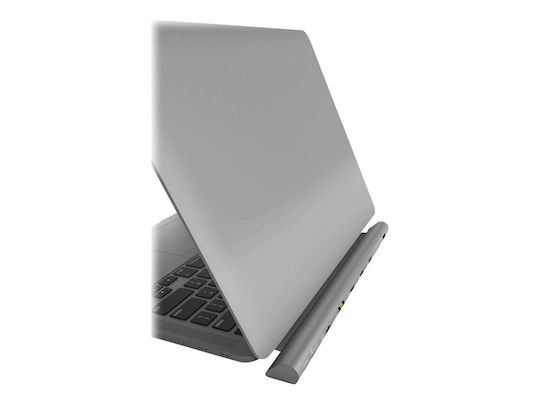 TerraTec Connect C6 USB-C / USB-A Docking Station mit 4K PD Ethernet Gray