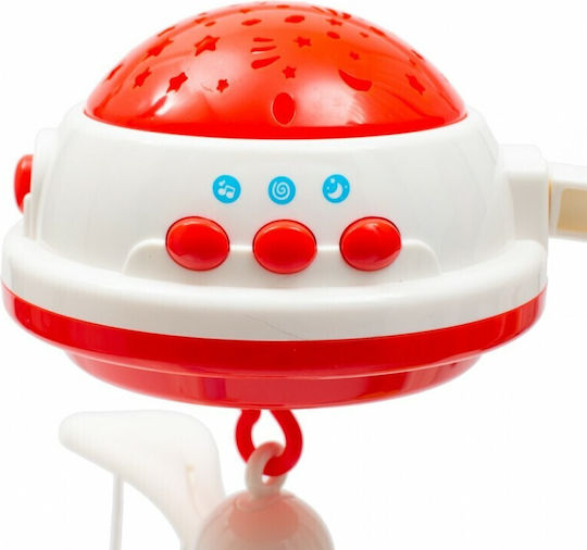 BabyMix Mobile for Cot with Music and Projector for 0++ Months